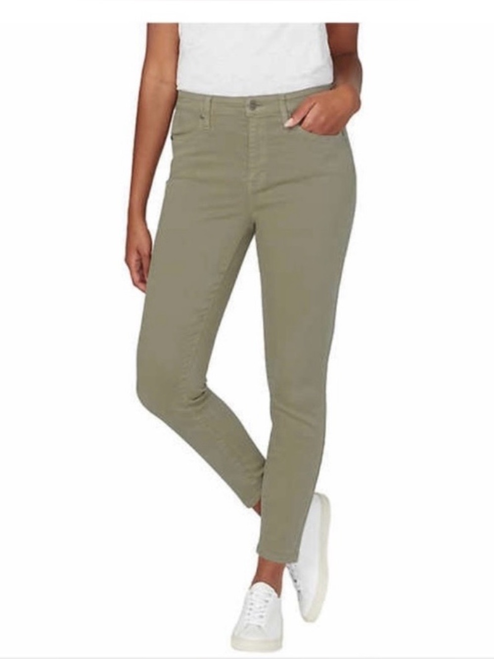 BUFFALO tencel blend high rise pant 318